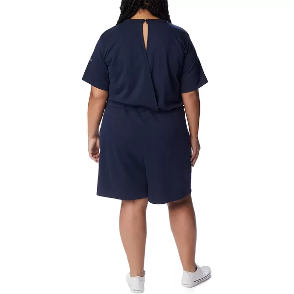 imageColumbia Womens Trek French Terry RomperCollegiate Navy