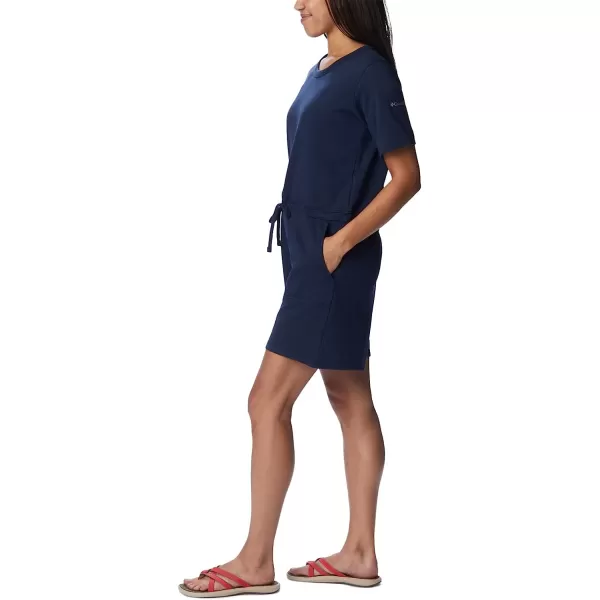 imageColumbia Womens Trek French Terry RomperCollegiate Navy