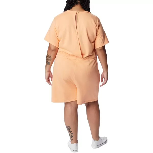 imageColumbia Womens Trek French Terry RomperPeach