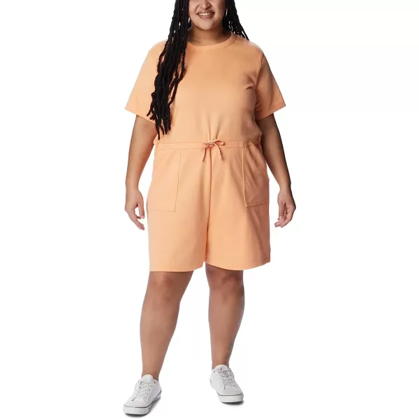 imageColumbia Womens Trek French Terry RomperPeach