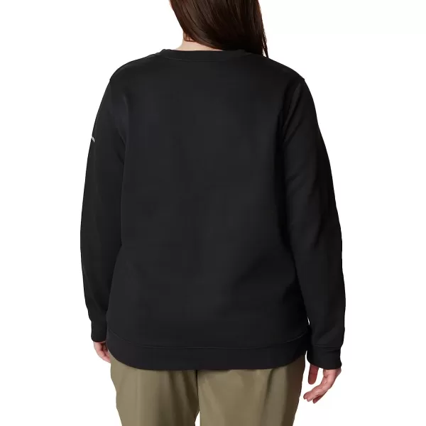 imageColumbia Womens Trek Graphic CrewBlackWhite Csc Stacked Logo