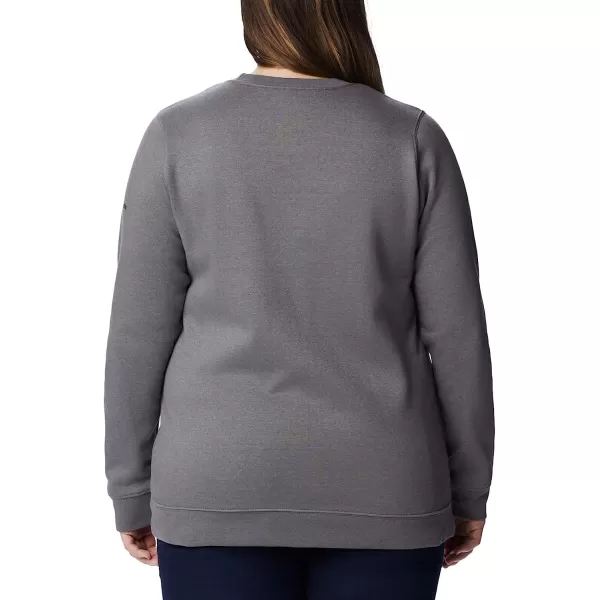 imageColumbia Womens Trek Graphic CrewCity Grey HeatherBlack Csc Stacked Logo