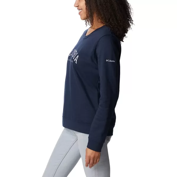 imageColumbia Womens Trek Graphic CrewCollegiate NavyCsc Collegiate