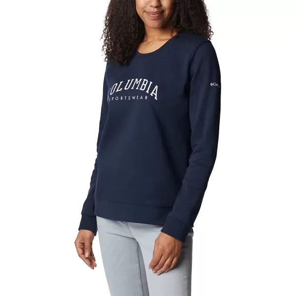 imageColumbia Womens Trek Graphic CrewCollegiate NavyCsc Collegiate