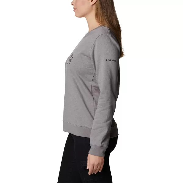 imageColumbia Womens Trek Graphic CrewLight Grey HeatherCsc Collegiate