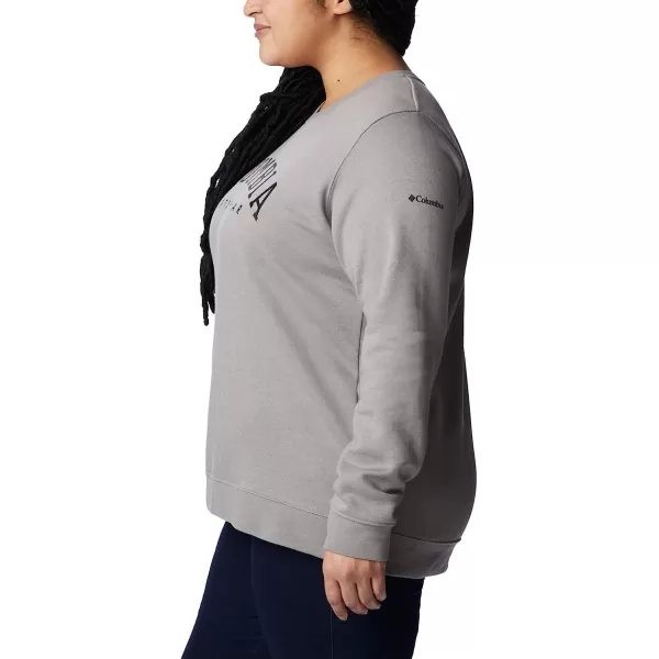 imageColumbia Womens Trek Graphic CrewLight Grey HeatherCsc Collegiate