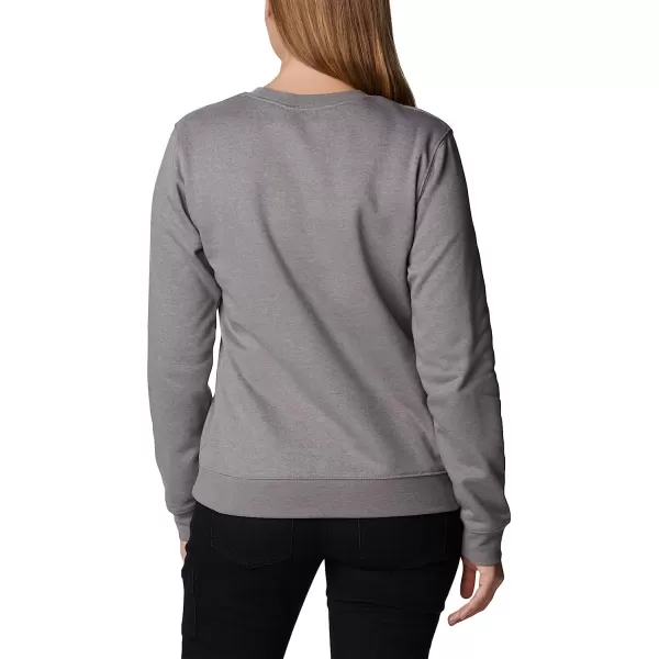 imageColumbia Womens Trek Graphic CrewLight Grey HeatherCsc Collegiate