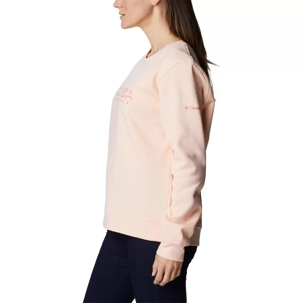 imageColumbia Womens Trek Graphic CrewPeach BlossomColumbia Stencil