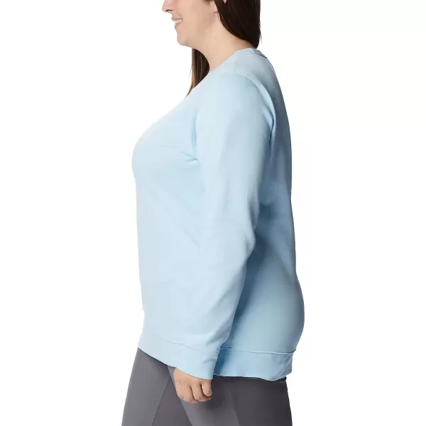 imageColumbia Womens Trek Graphic CrewSpring BlueWhite Logo
