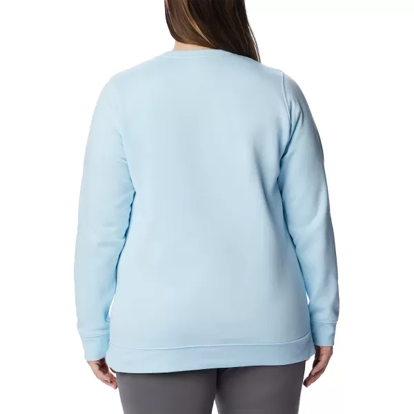 imageColumbia Womens Trek Graphic CrewSpring BlueWhite Logo