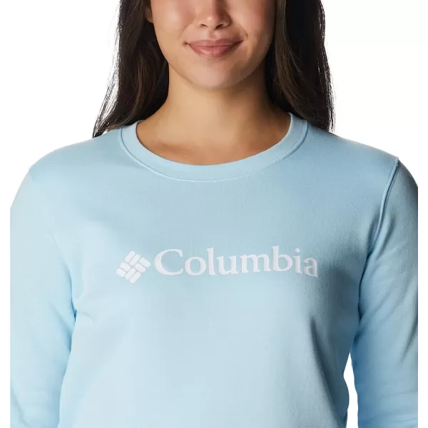 imageColumbia Womens Trek Graphic CrewSpring BlueWhite Logo
