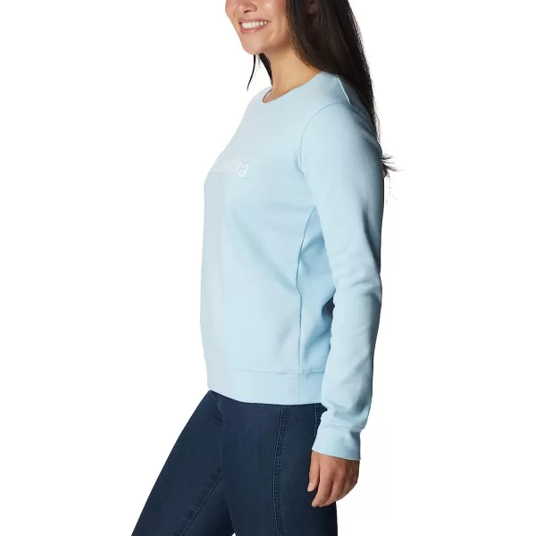 imageColumbia Womens Trek Graphic CrewSpring BlueWhite Logo