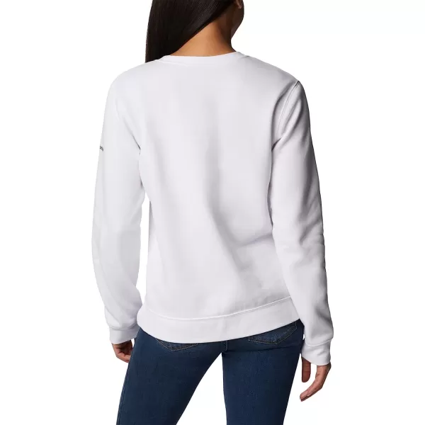 imageColumbia Womens Trek Graphic CrewWhiteBlack Csc Stacked Logo