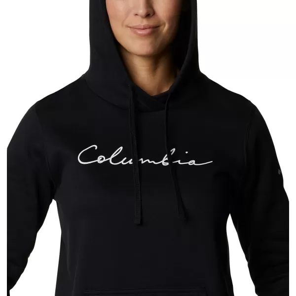 imageColumbia Womens Trek Graphic HoodieBlackScript Logo