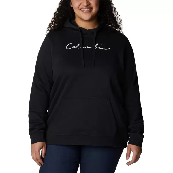 imageColumbia Womens Trek Graphic HoodieBlackScript Logo