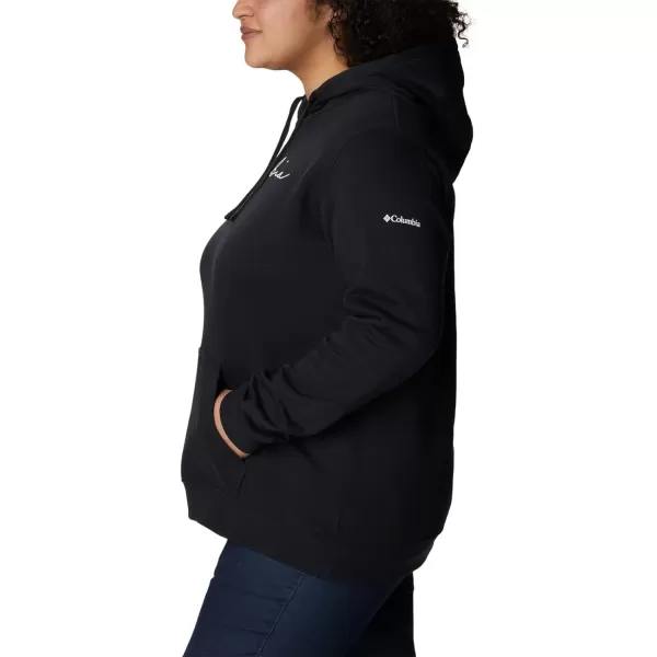 imageColumbia Womens Trek Graphic HoodieBlackScript Logo