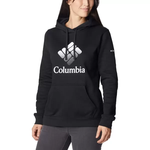imageColumbia Womens Trek Graphic HoodieBlackWhite Csc Stacked Logo