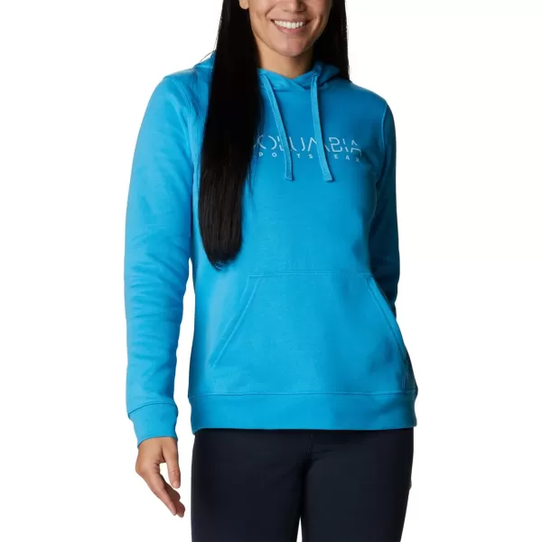 imageColumbia Womens Trek Graphic HoodieBlue ChillColumbia Stencil
