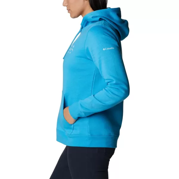 imageColumbia Womens Trek Graphic HoodieBlue ChillColumbia Stencil
