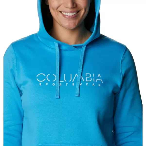 imageColumbia Womens Trek Graphic HoodieBlue ChillColumbia Stencil