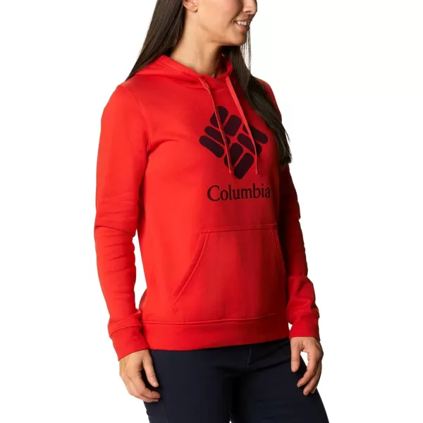imageColumbia Womens Trek Graphic HoodieBold OrangeStacked Gem