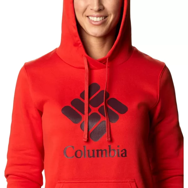 imageColumbia Womens Trek Graphic HoodieBold OrangeStacked Gem