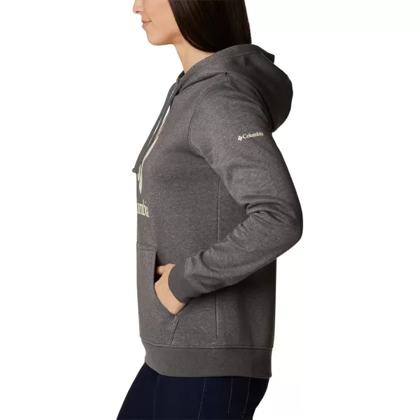 imageColumbia Womens Trek Graphic HoodieCharcoal HeatherStacked Gem