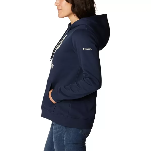 imageColumbia Womens Trek Graphic HoodieCollegiate NavyStacked Gem