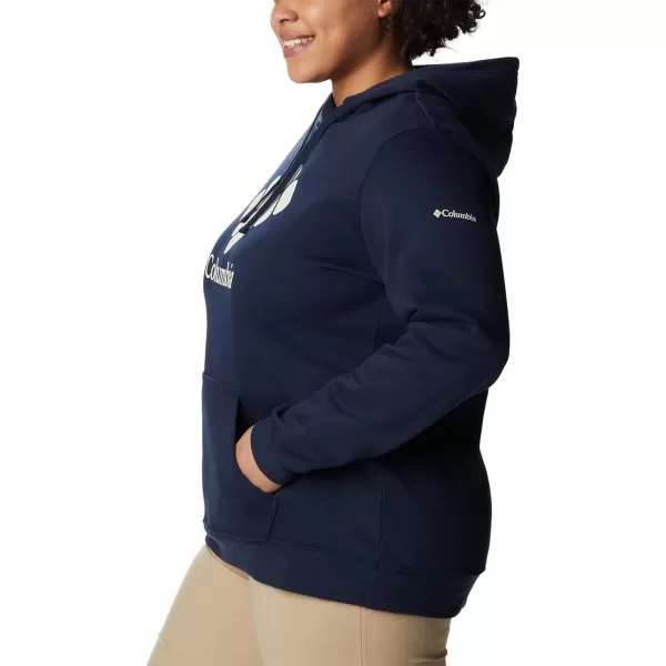 imageColumbia Womens Trek Graphic HoodieCollegiate NavyStacked Gem