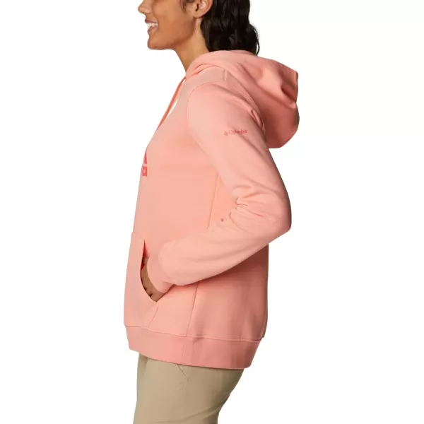 imageColumbia Womens Trek Graphic HoodieCoral ReefRainbow
