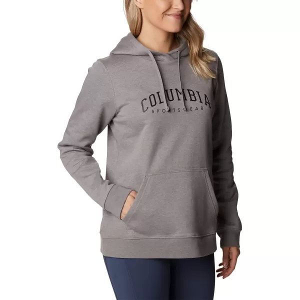 imageColumbia Womens Trek Graphic HoodieLight Grey HeatherCsc Collegiate