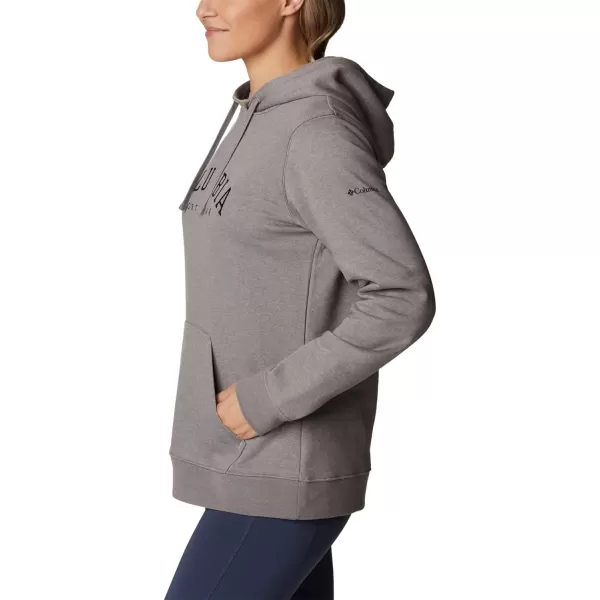 imageColumbia Womens Trek Graphic HoodieLight Grey HeatherCsc Collegiate