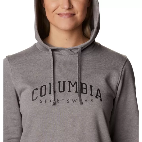 imageColumbia Womens Trek Graphic HoodieLight Grey HeatherCsc Collegiate