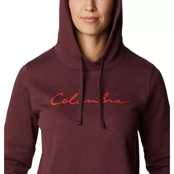 imageColumbia Womens Trek Graphic HoodieMalbecScript Logo