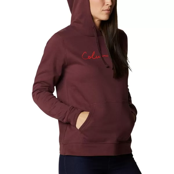 imageColumbia Womens Trek Graphic HoodieMalbecScript Logo