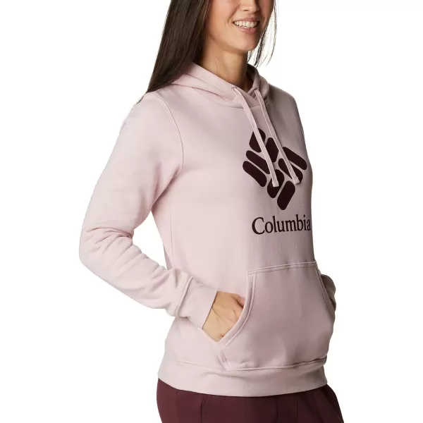 imageColumbia Womens Trek Graphic HoodieMineral PinkStacked Gem