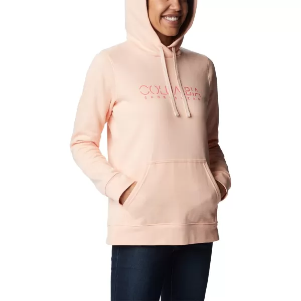 imageColumbia Womens Trek Graphic HoodiePeach BlossomColumbia Stencil