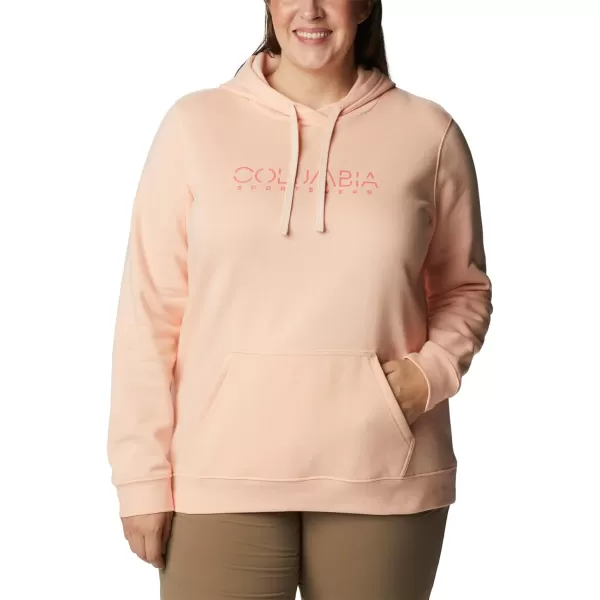 imageColumbia Womens Trek Graphic HoodiePeach BlossomColumbia Stencil