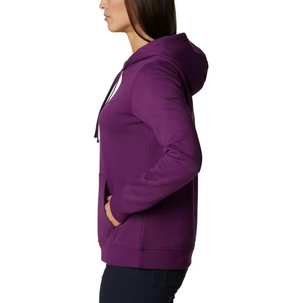 imageColumbia Womens Trek Graphic HoodiePlumScript Logo