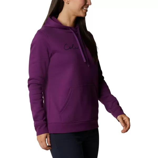 imageColumbia Womens Trek Graphic HoodiePlumScript Logo