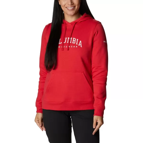 imageColumbia Womens Trek Graphic HoodieRed LilyCsc Collegiate