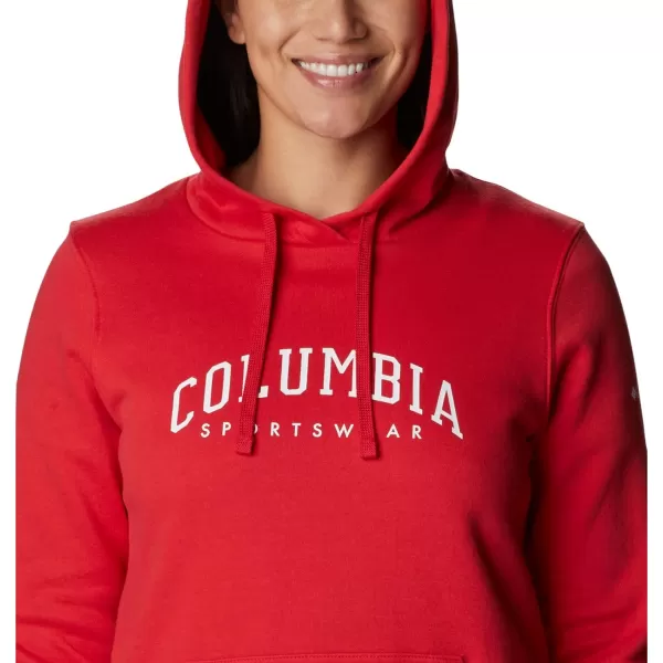 imageColumbia Womens Trek Graphic HoodieRed LilyCsc Collegiate