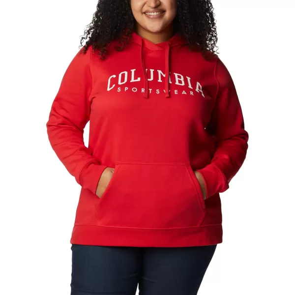 imageColumbia Womens Trek Graphic HoodieRed LilyCsc Collegiate