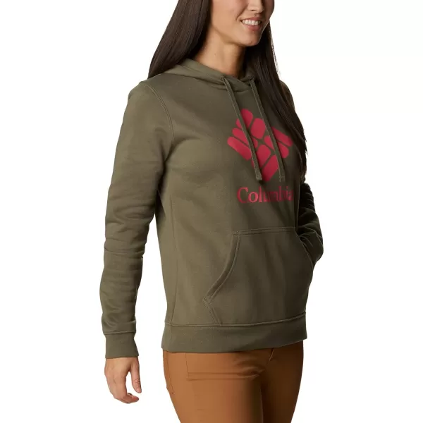 imageColumbia Womens Trek Graphic HoodieStone GreenStacked Gem