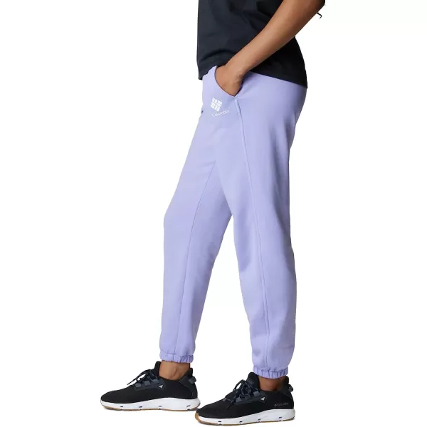 imageColumbia Womens Trek JoggerFrosted PurpleWhite Csc Stacked Logo
