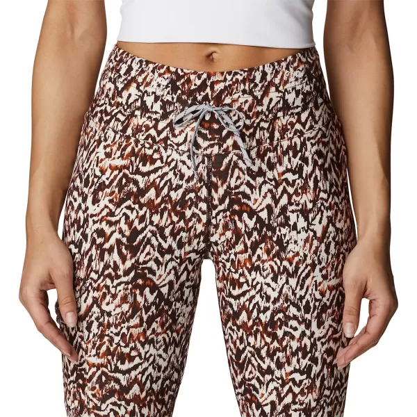 imageColumbia Womens Trek LeggingWarm Copper Terrain Print