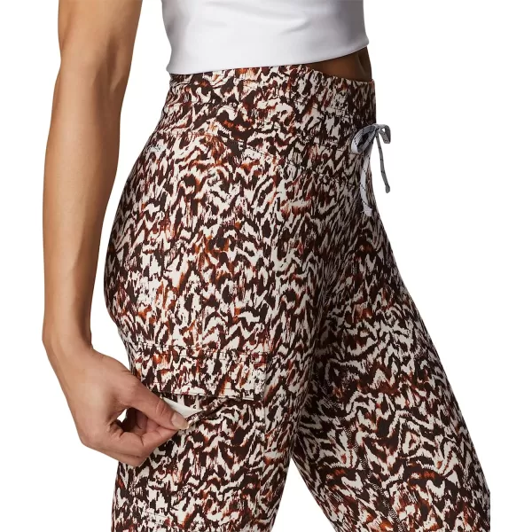 imageColumbia Womens Trek LeggingWarm Copper Terrain Print