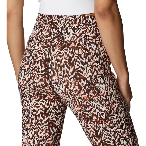 imageColumbia Womens Trek LeggingWarm Copper Terrain Print