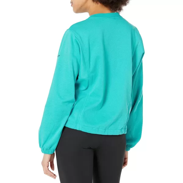 imageColumbia Womens Trek Seasonal Ft CrewBright AquaNocturnal Csc Stacked Logo