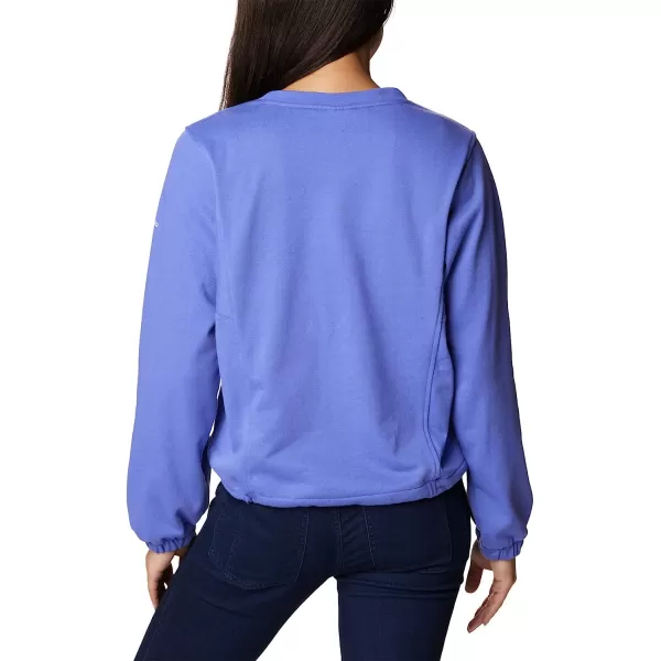 imageColumbia Womens Trek Seasonal Ft CrewPurple LotusPurple Tint Csc Stacked Logo